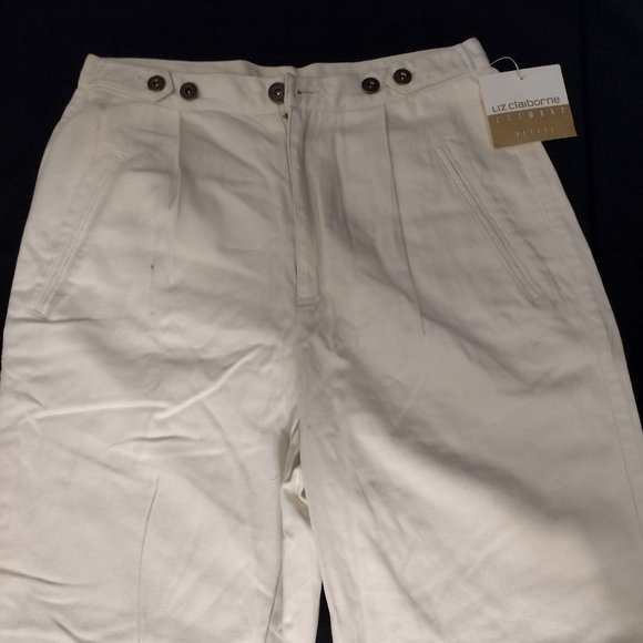 NWT LIZ CLAIBORNE SIZE 8  PANTS Khakis - Picture 3 of 3